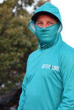 Load image into Gallery viewer, Bound The Blue Fishing Jersey - Aqua