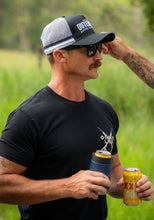 Load image into Gallery viewer, Outer Line Trucker Hat - Black/White