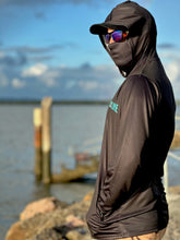 Load image into Gallery viewer, Bound To Blue Fishing Jersey - Charcoal
