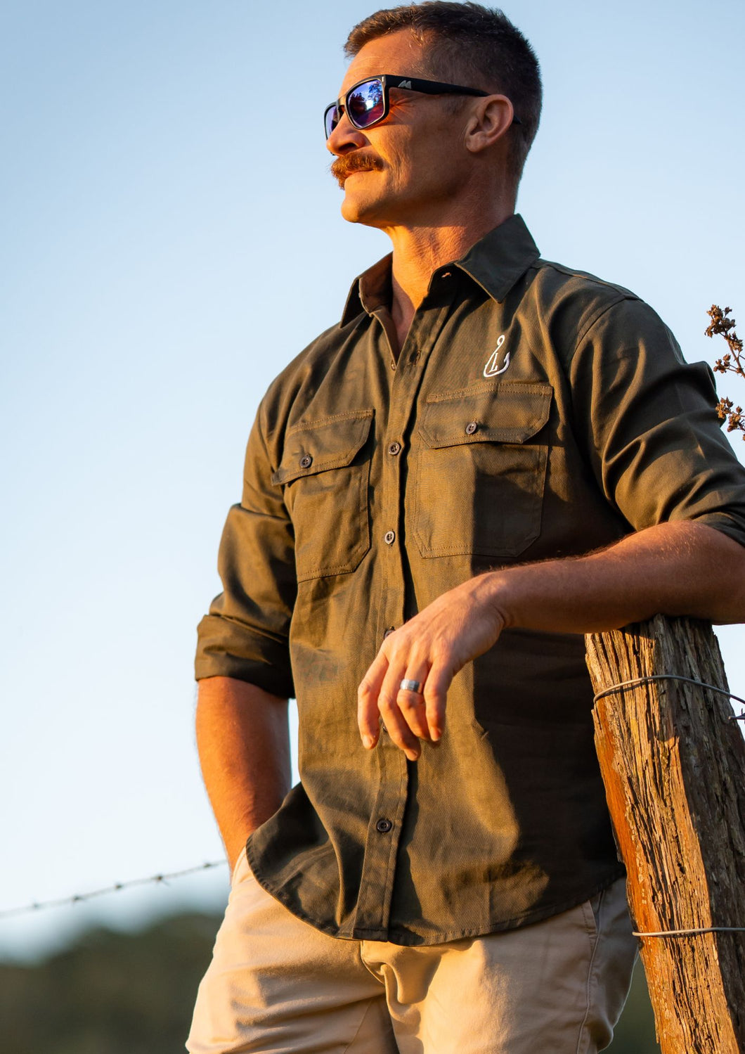 Work Shirt - Moss Green