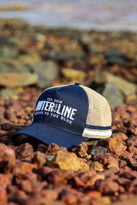 Outer Line Trucker Hat - Navy/Sand