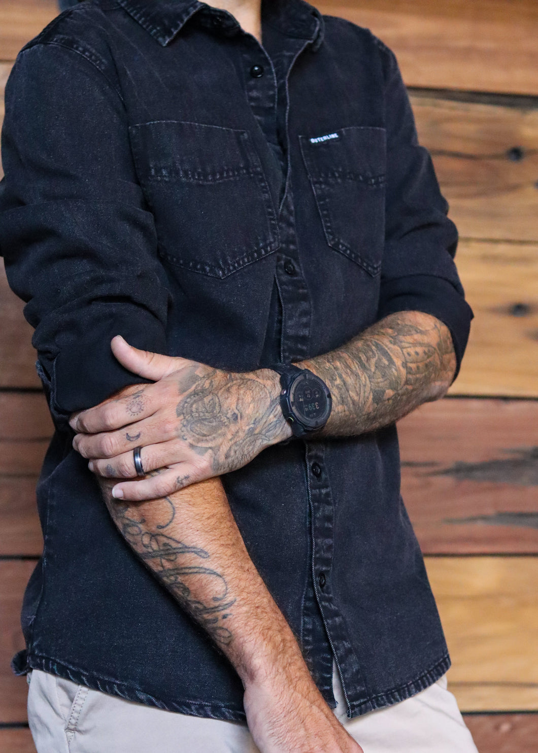 Driftstone Denim Long Sleeve Shirt