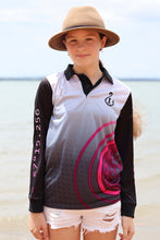 Load image into Gallery viewer, Squids Girls Radar Fishing Jersey - Pink
