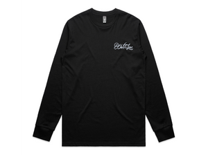 Compass Long Sleeve Tee - Black