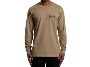 Compass Long Sleeve Tee - Sand