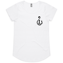 Load image into Gallery viewer, Womens Outer Line Tee - White
