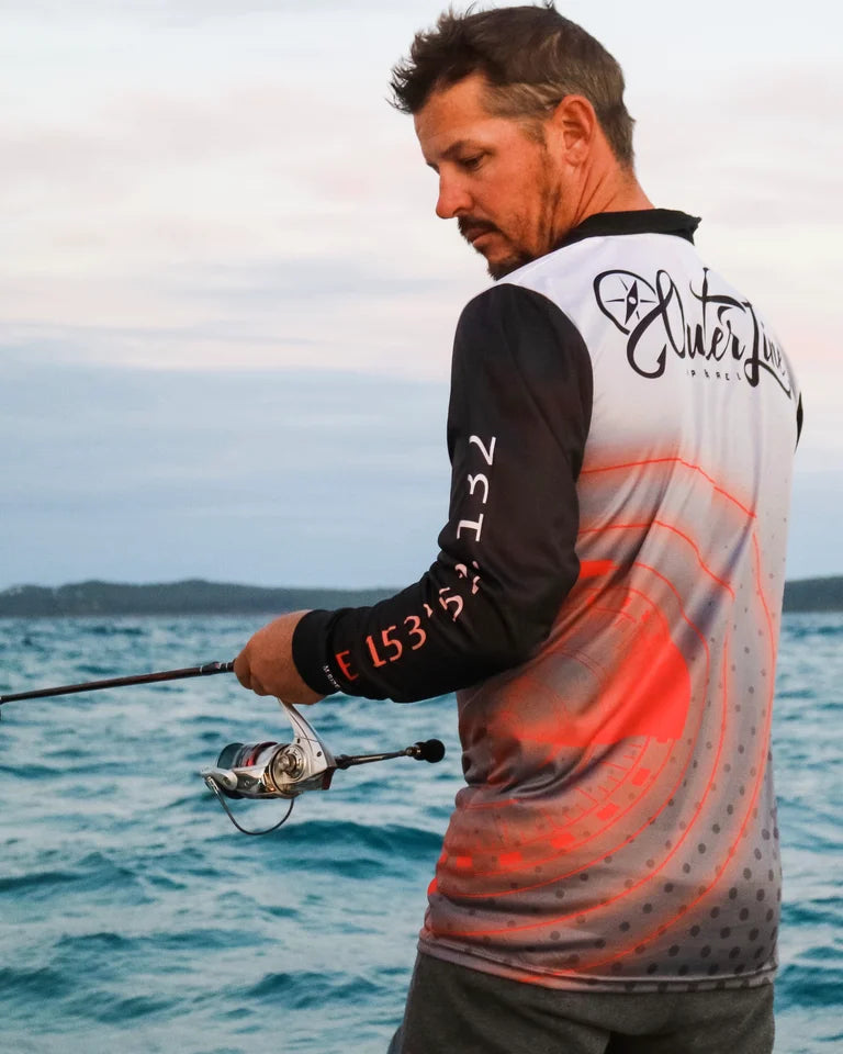 Radar Fishing Jersey - Red