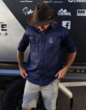 Load image into Gallery viewer, Outer Line Work Shirt - Navy
