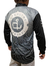 Load image into Gallery viewer, Contour Fishing Jersey - Grey/Black
