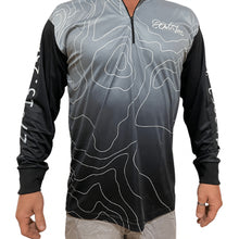 Load image into Gallery viewer, Contour Fishing Jersey - Grey/Black
